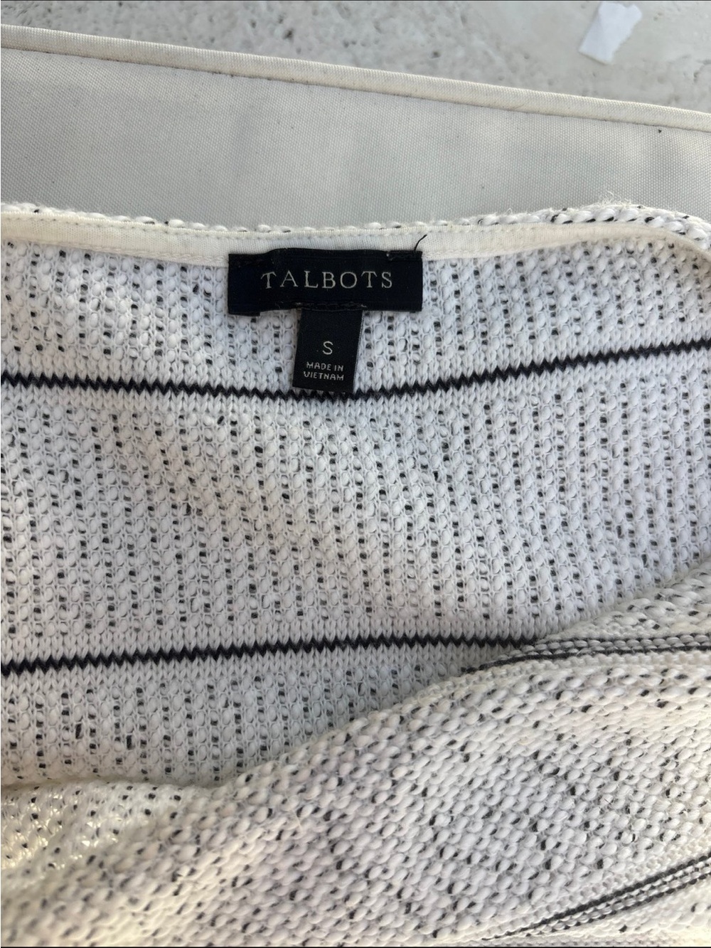 Talbots Fringe Top - Picture 4 of 6